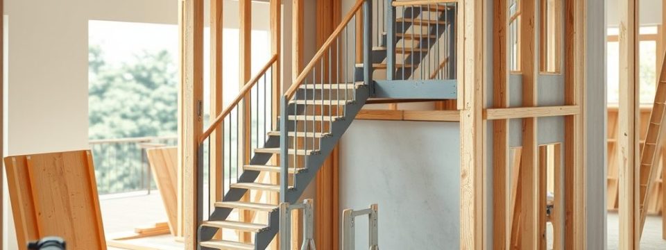 Kiedy i jak zaplanować montaż schodów przy budowie domu, by uniknąć poprawek i uszkodzeń materiału