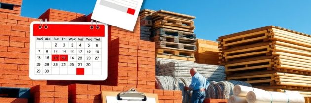 Jak skutecznie planować dostawy materiałów na budowę domu, aby uniknąć opóźnień i nadmiernych kosztów